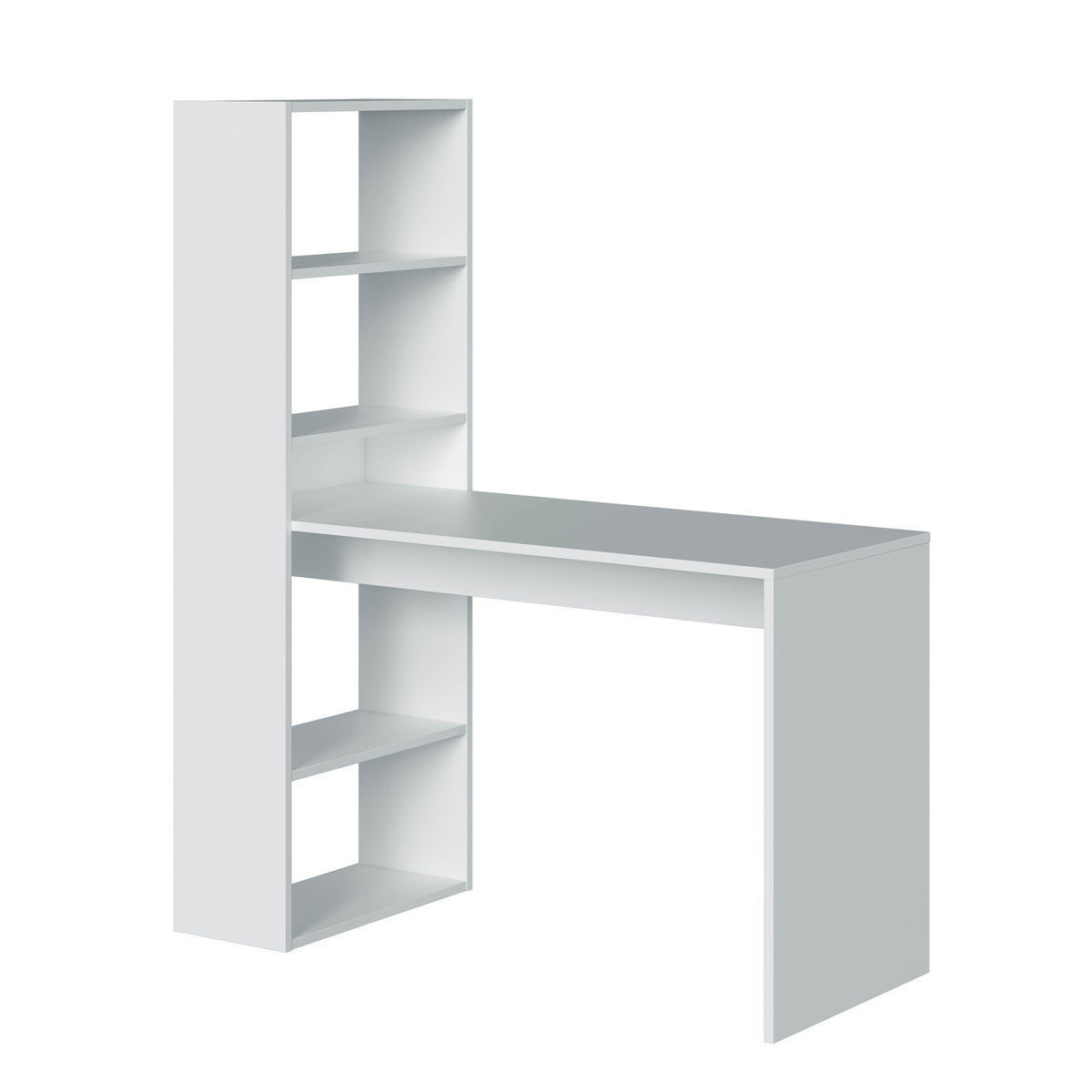 Scrivania con libreria