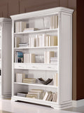 Libreria 3 cassetti bianco spigolato