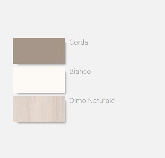 Composizione cameretta con armadio ad ante scorrevoli, letto testata legno/imbottita e gruppo comodini/comò