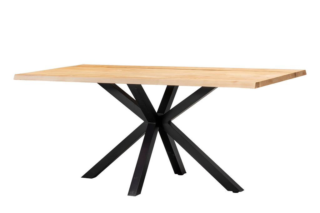 Tavolo da pranzo fisso rovere massiccio naturale