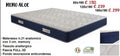 Materasso Anatomico in Memory Foam Memo Aloe – H. 21 cm