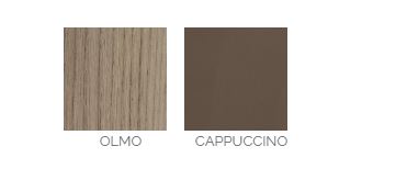 Cameretta con armadio a 2 ante scorrevoli bicolori, scrivania, comodino e letto